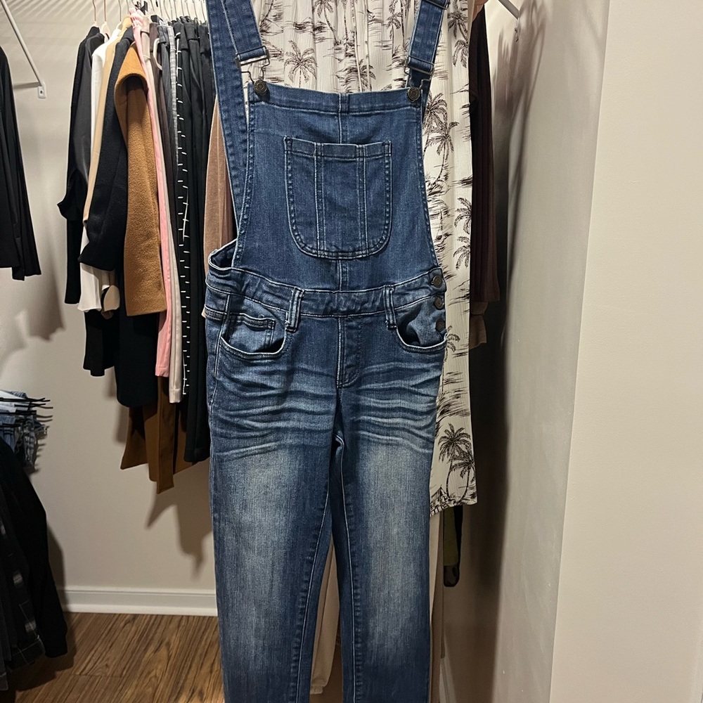 Blue Denim Overalls